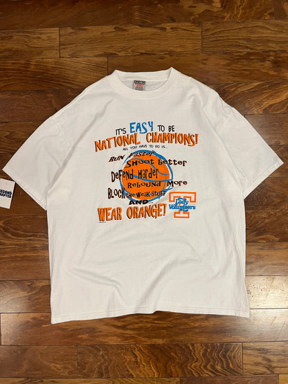 90s Tennessee Lady Vols "It's Easy" Tee (XXL)