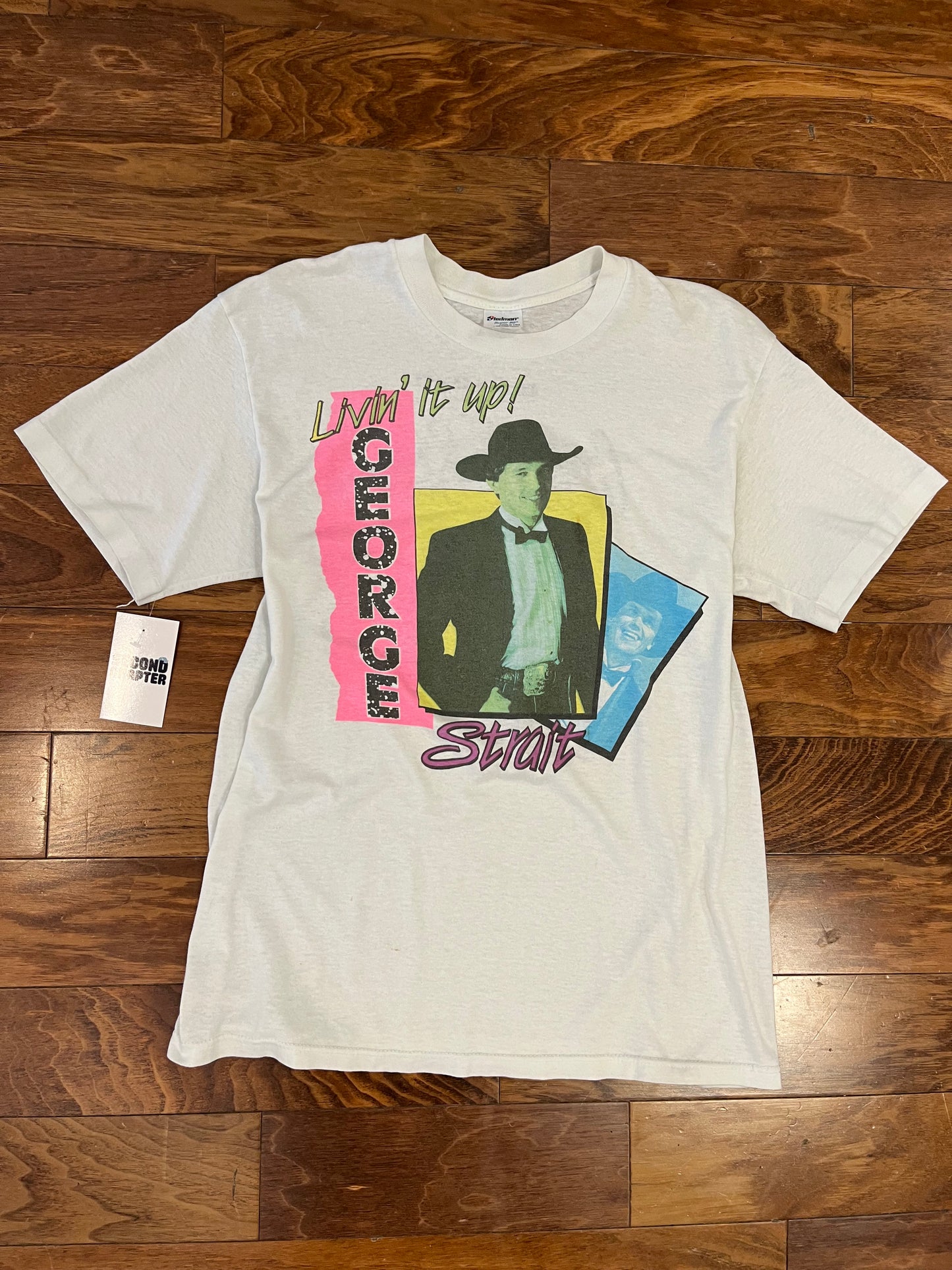 90s George Strait "Light Duty Tour" Tee (L)