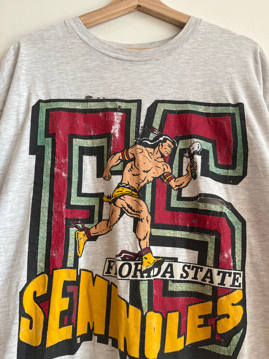 1992 Florida State (FSU) Seminoles Thrashed Tee (XL)