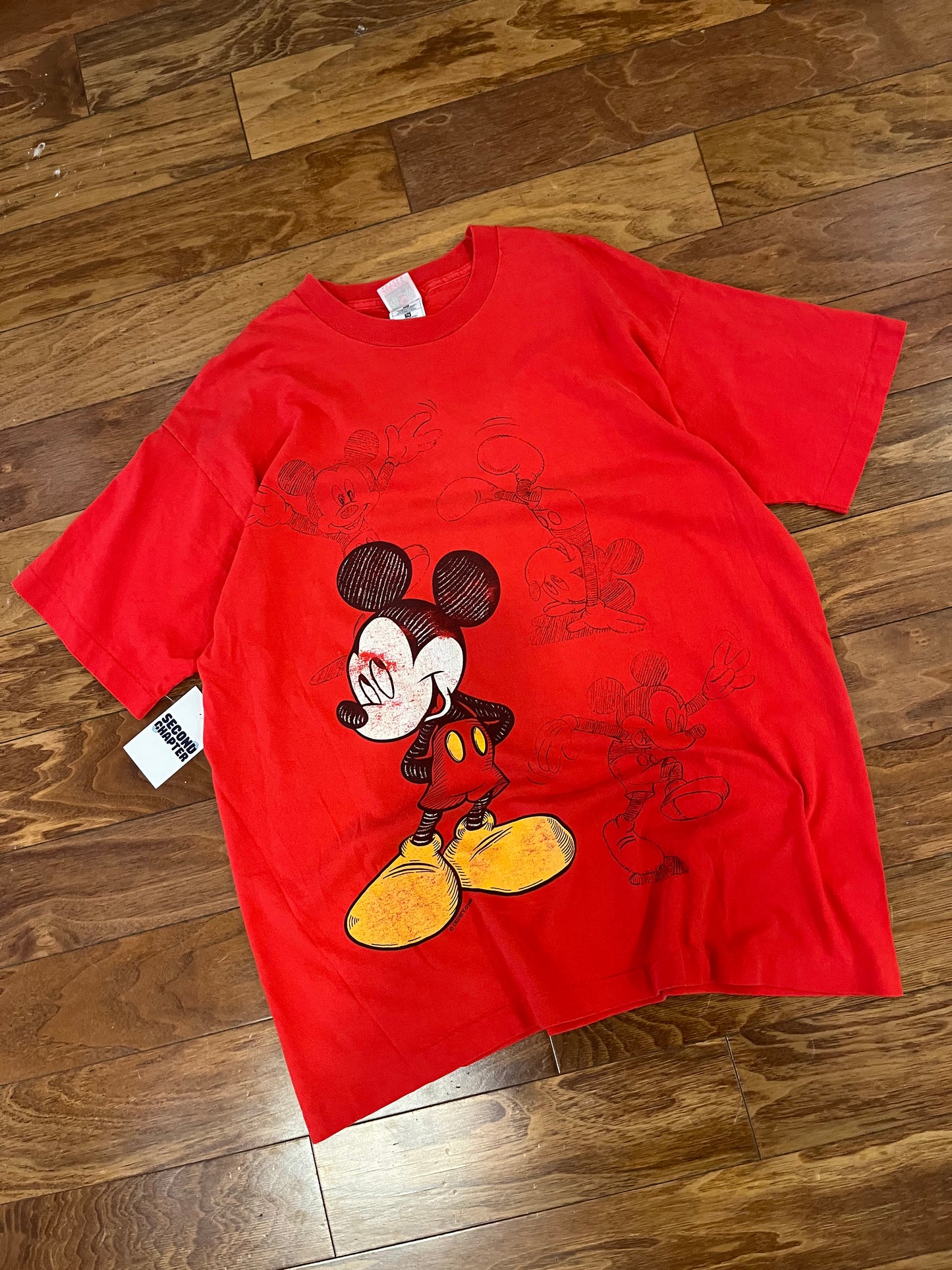 90s Mickey Mouse Disney Art Tee (XL)