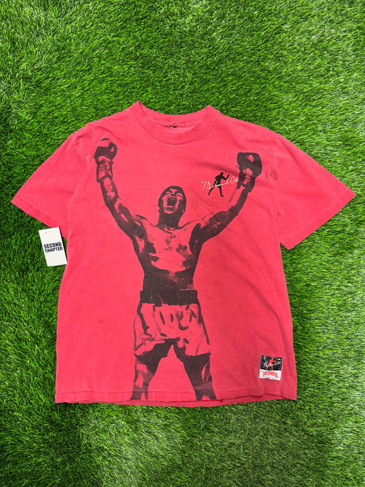90s Muhammed Ali Vintage Nutmeg Distressed Boxing Tee (L)