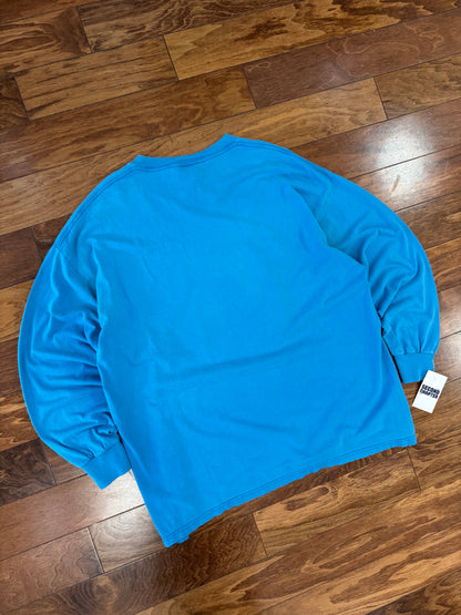 00s Carolina Panthers Long Sleeve Helmet Shirt (XXL)