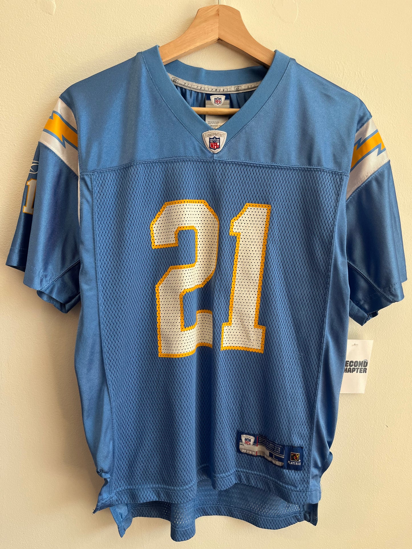 00s San Diego Chargers LaDainian Tomlinson Powder Blue Jersey (Youth L)