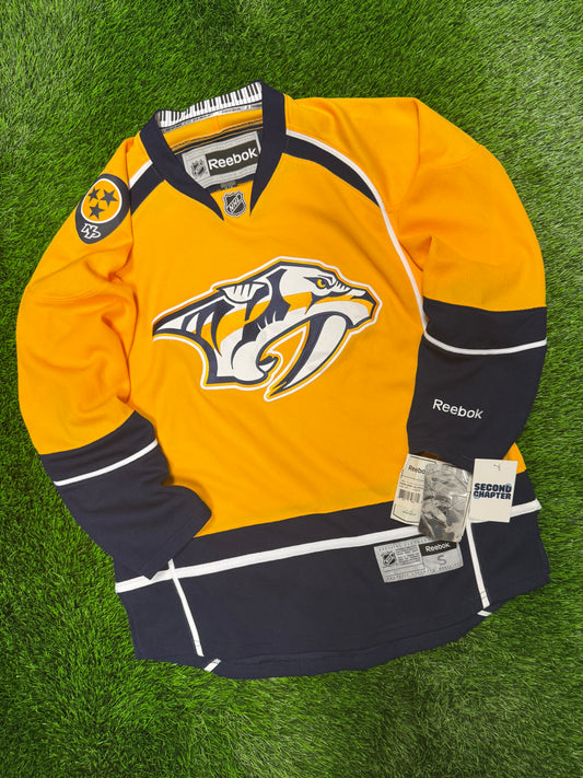 2012 Nashville Predators Reebok NHL Oversized Home Jersey (S)