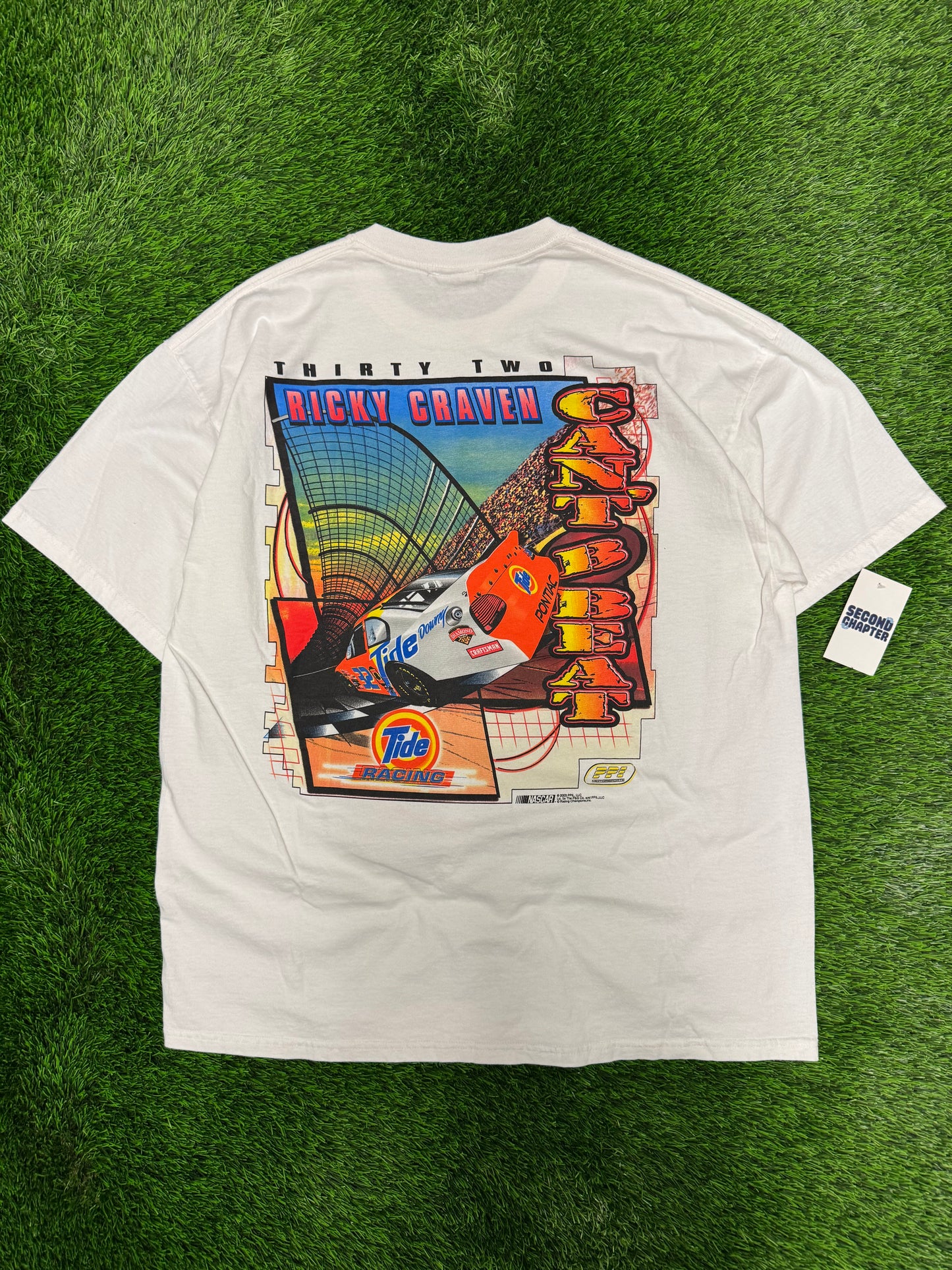 2003 Nascar Ricky Craven Tide Racing Vintage Tee (XXL)