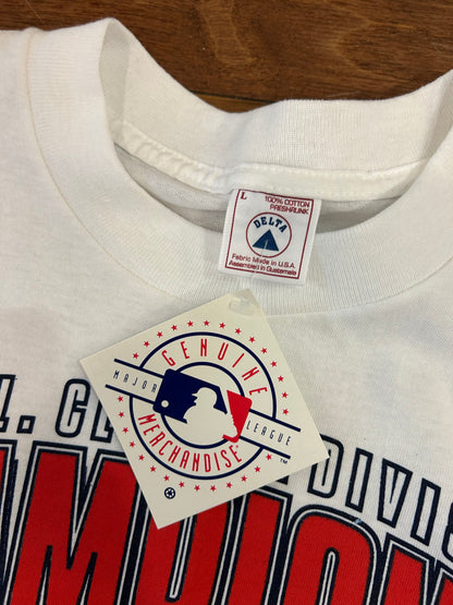 1996 St Louis Cardinals Vintage MLB Division Champs Tee (L)