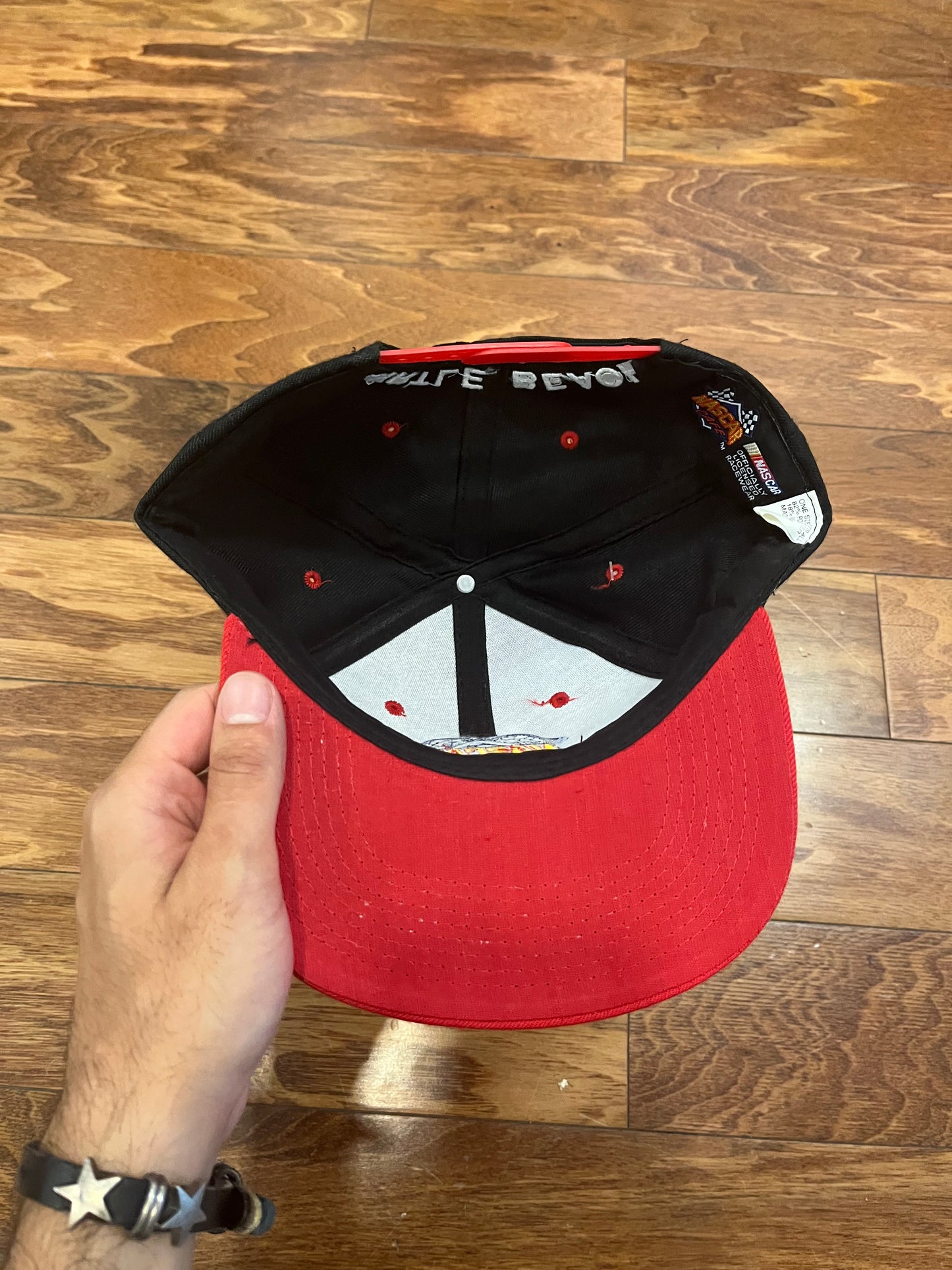 90s Nascar Cafe Myrtle Beach Black and Red Hat