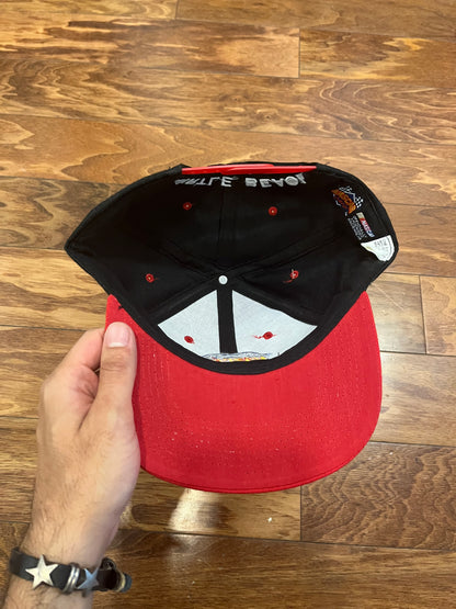 90s Nascar Cafe Myrtle Beach Black and Red Hat