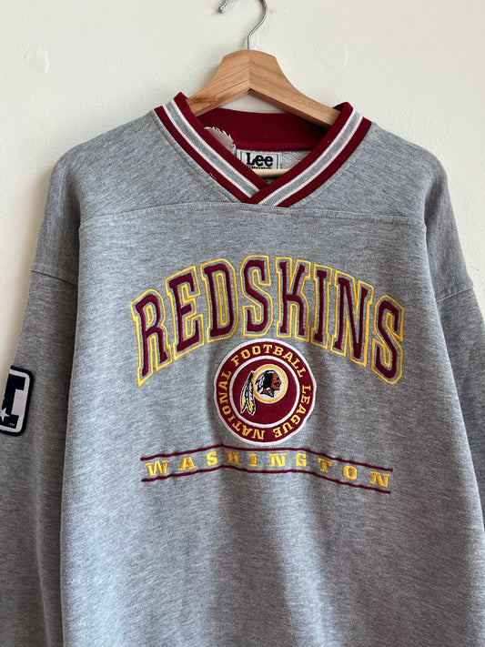 90s Washington Redskins NFL Embroidered Lee Crewneck (L)