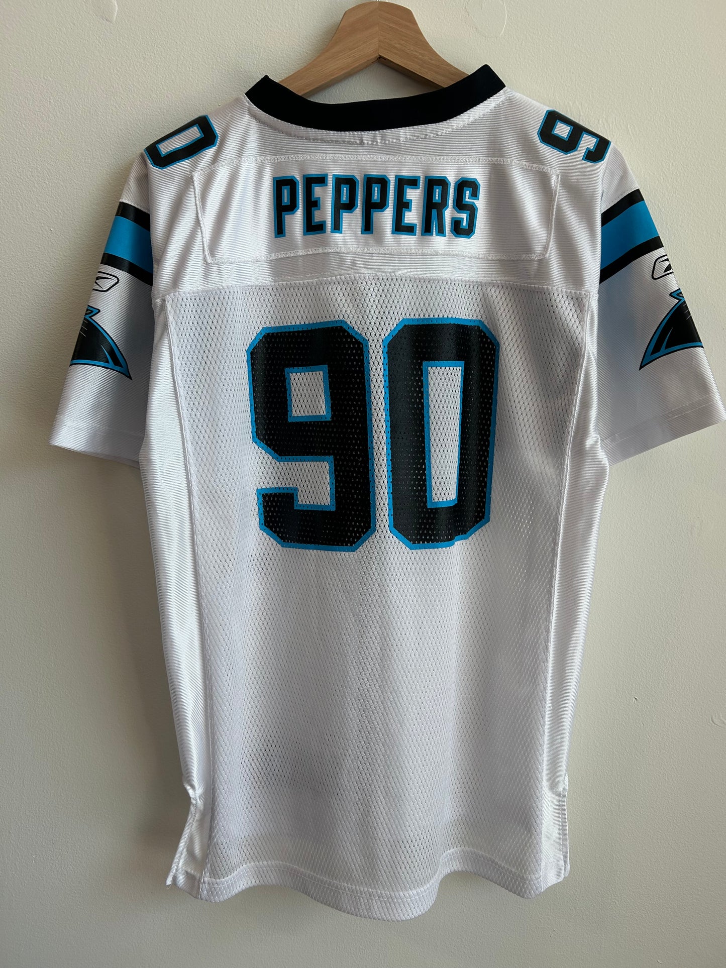 00s Carolina Panthers Julius Peppers Away Jersey (Youth XL)