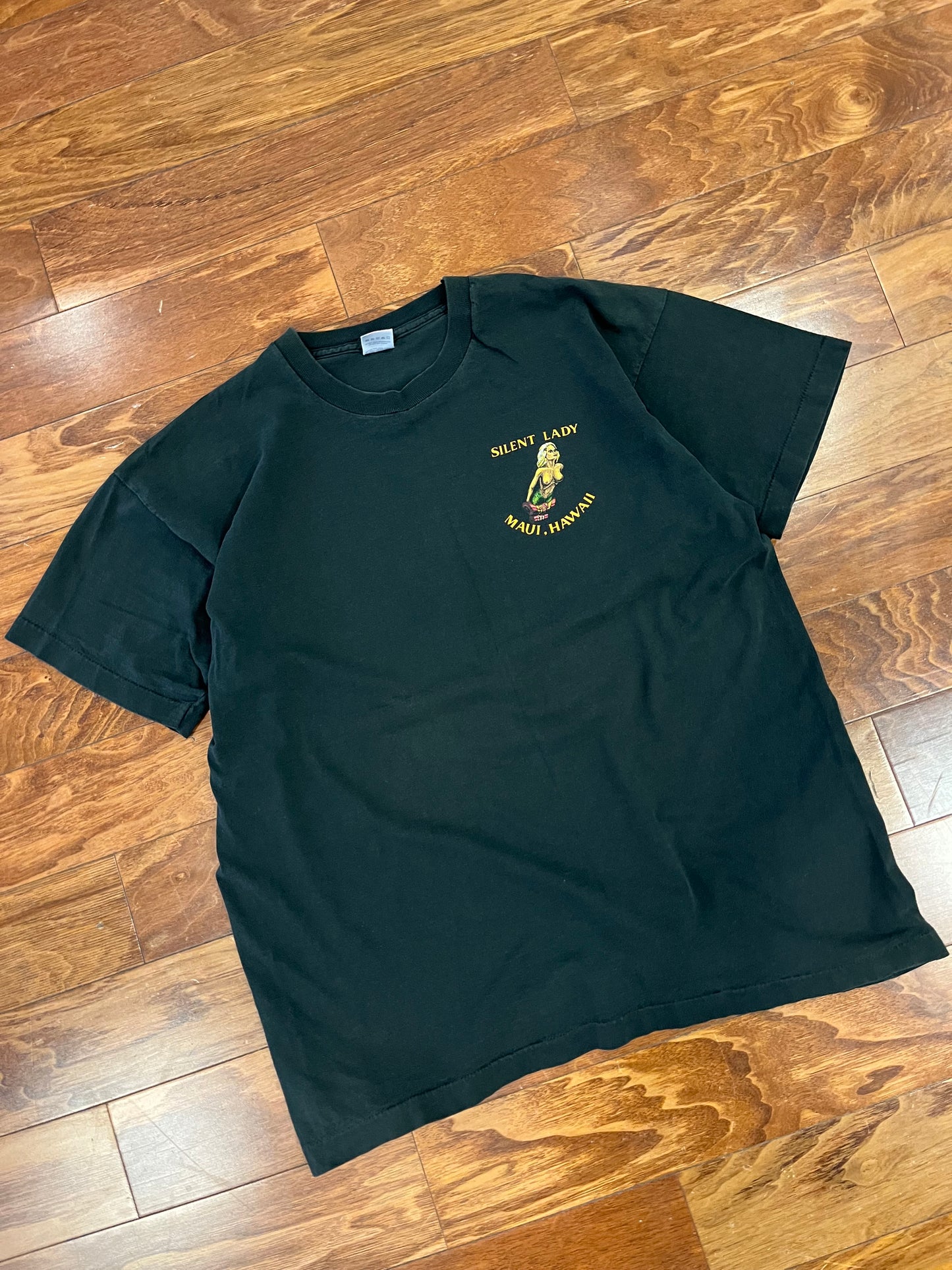 90s Maui Hawaii "Silent Lady" Tee (XL)
