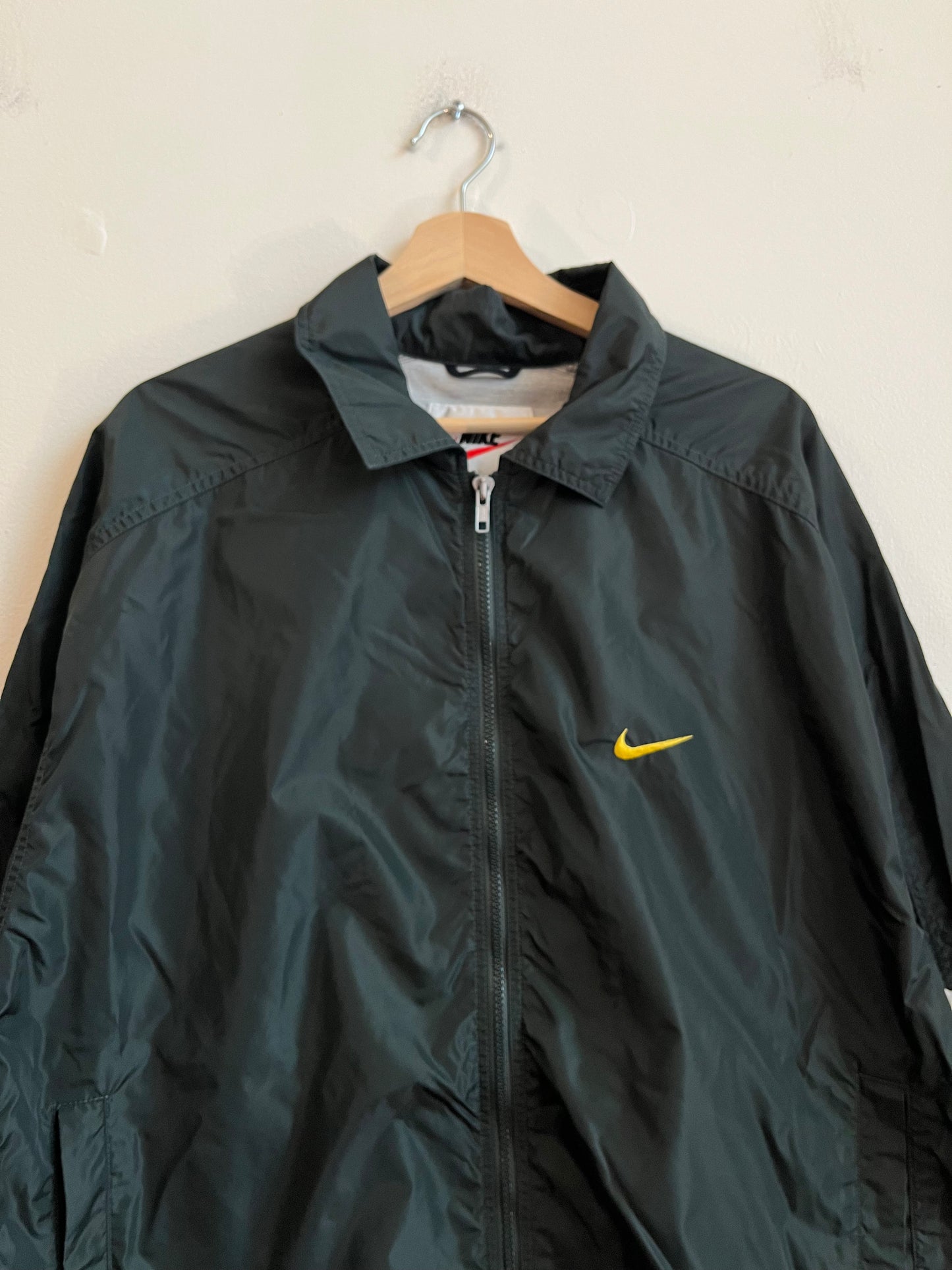 1990s Nike Forest Green Windbreaker (XL)
