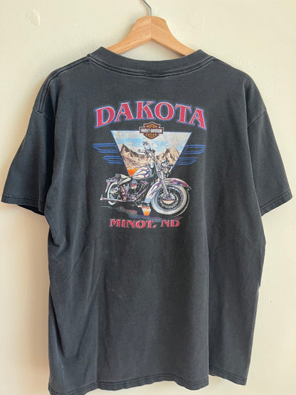 1998 Harley Davidson North Dakota Pocket Tee (XL)