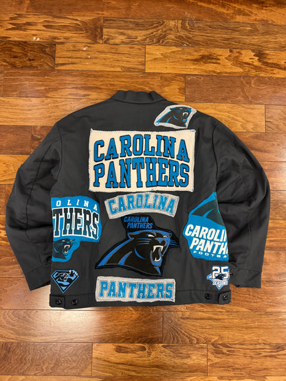 00s Carolina Panthers Reworked Red Kap Jacket (L)