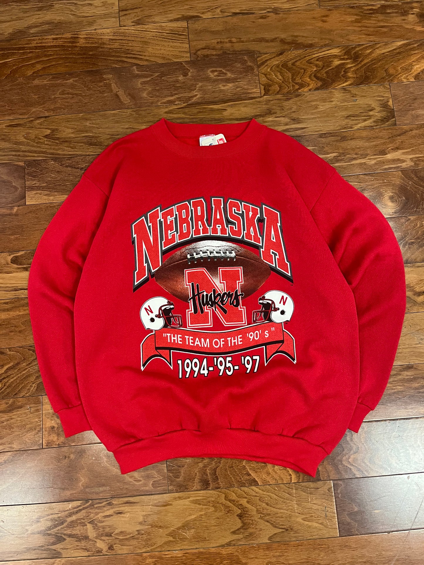 1997 Nebraska Huskers Vintage Deadstock Crewneck (XL)