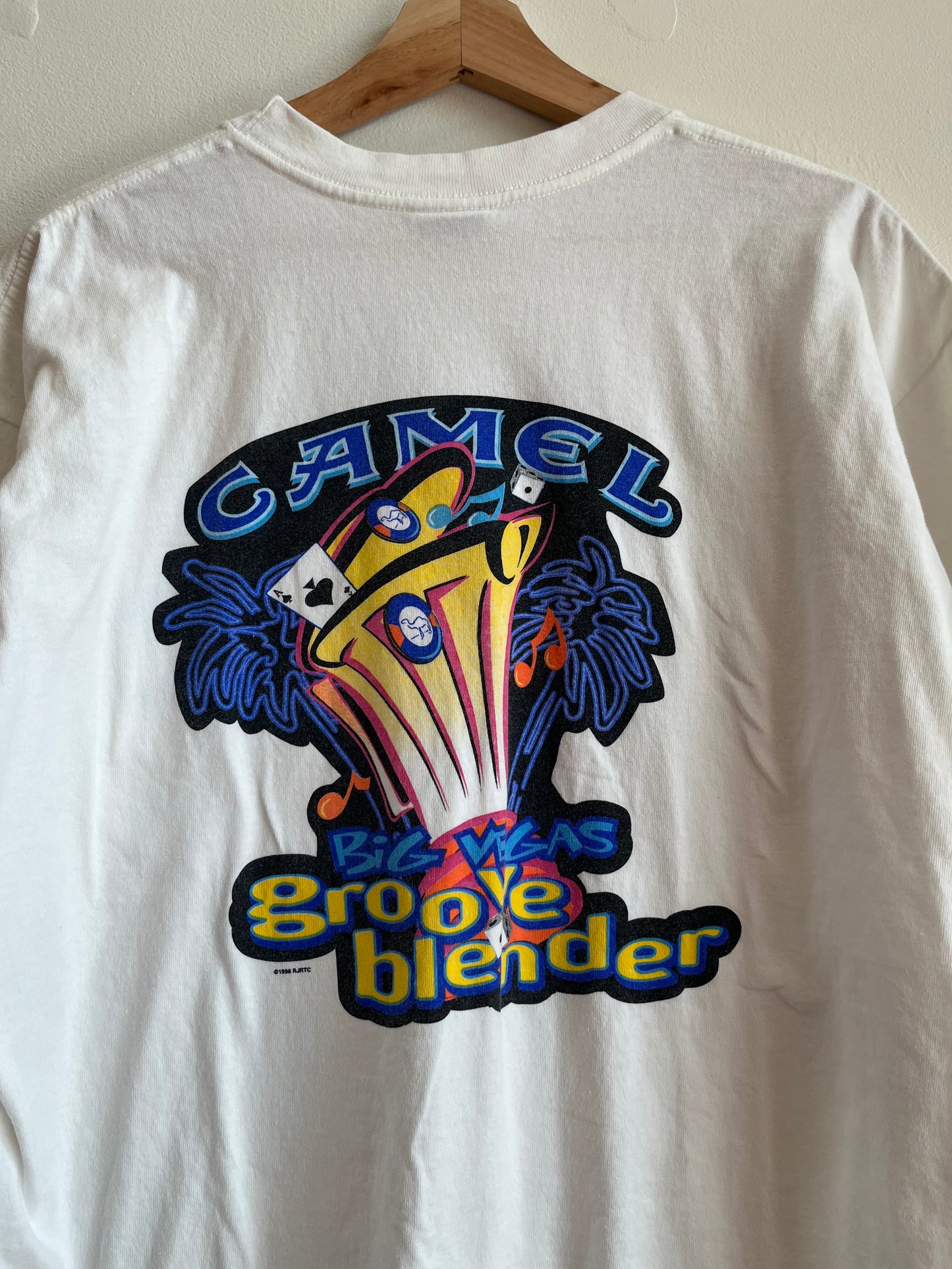 1996 Camel Cigarettes Groove Blender Pocket Tee (XL)