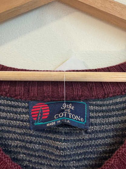 90s Isle of Cotton Golf Designed Vintage Sweater Vest (L)