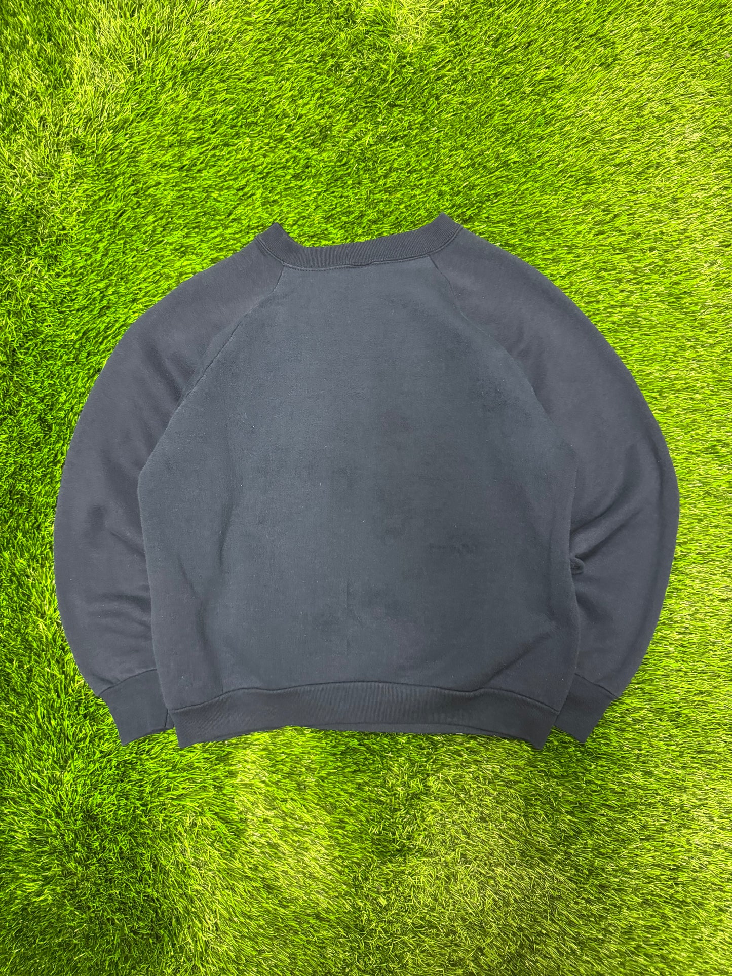 80s Notre Dame University Clover Navy Crewneck (L)