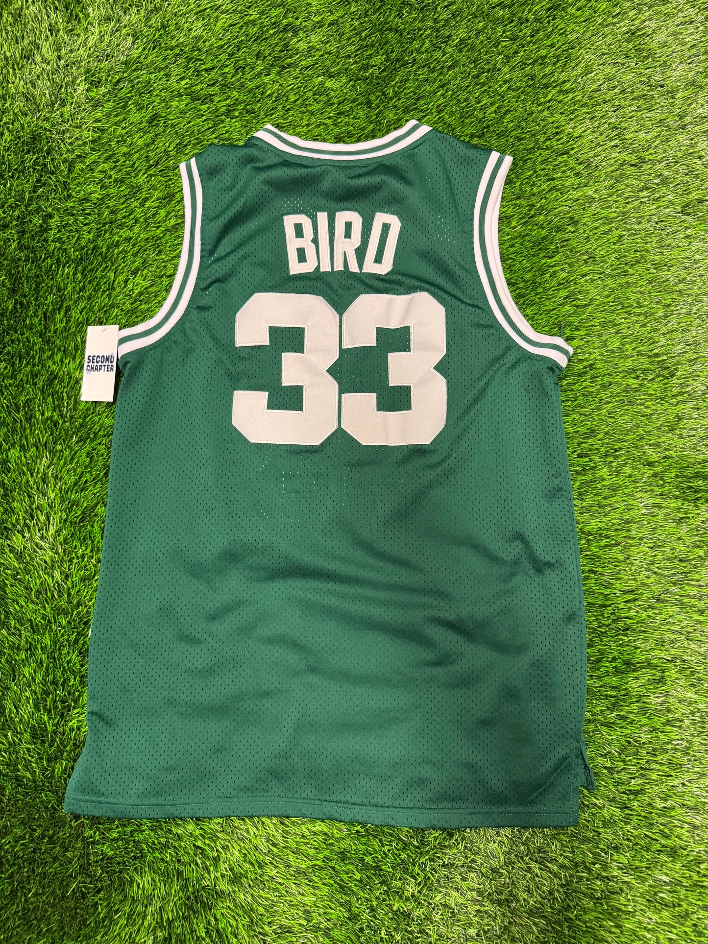 Boston Celtics Larry Bird Adidas Hardwood Classics NBA Jersey (L)