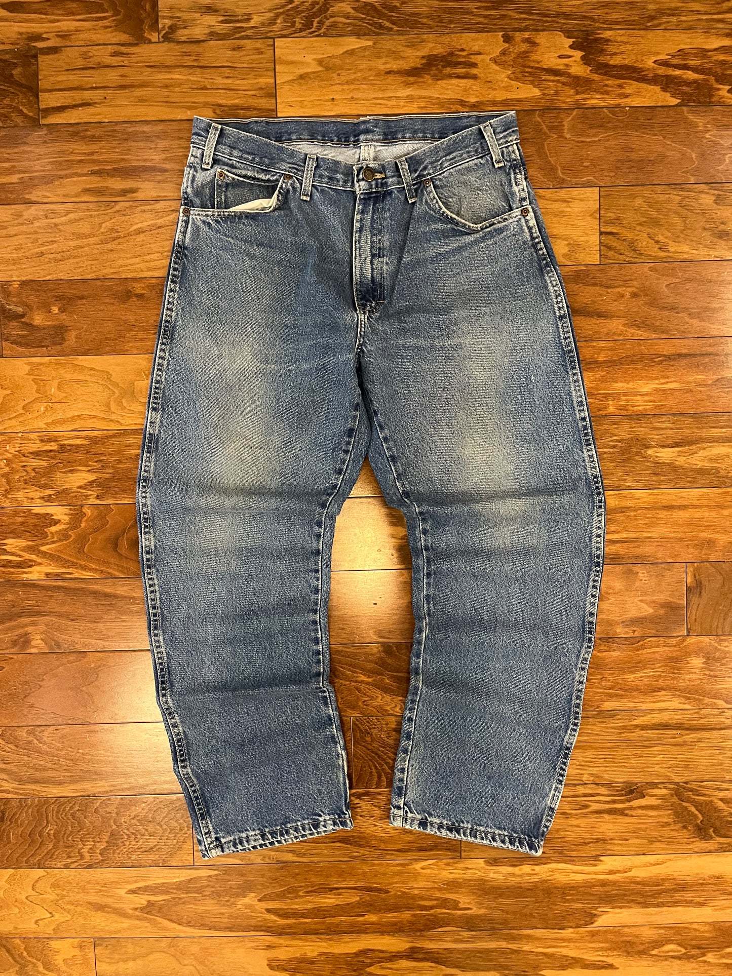 00s Dickies Red Tab Blue Jeans (34 x 32)