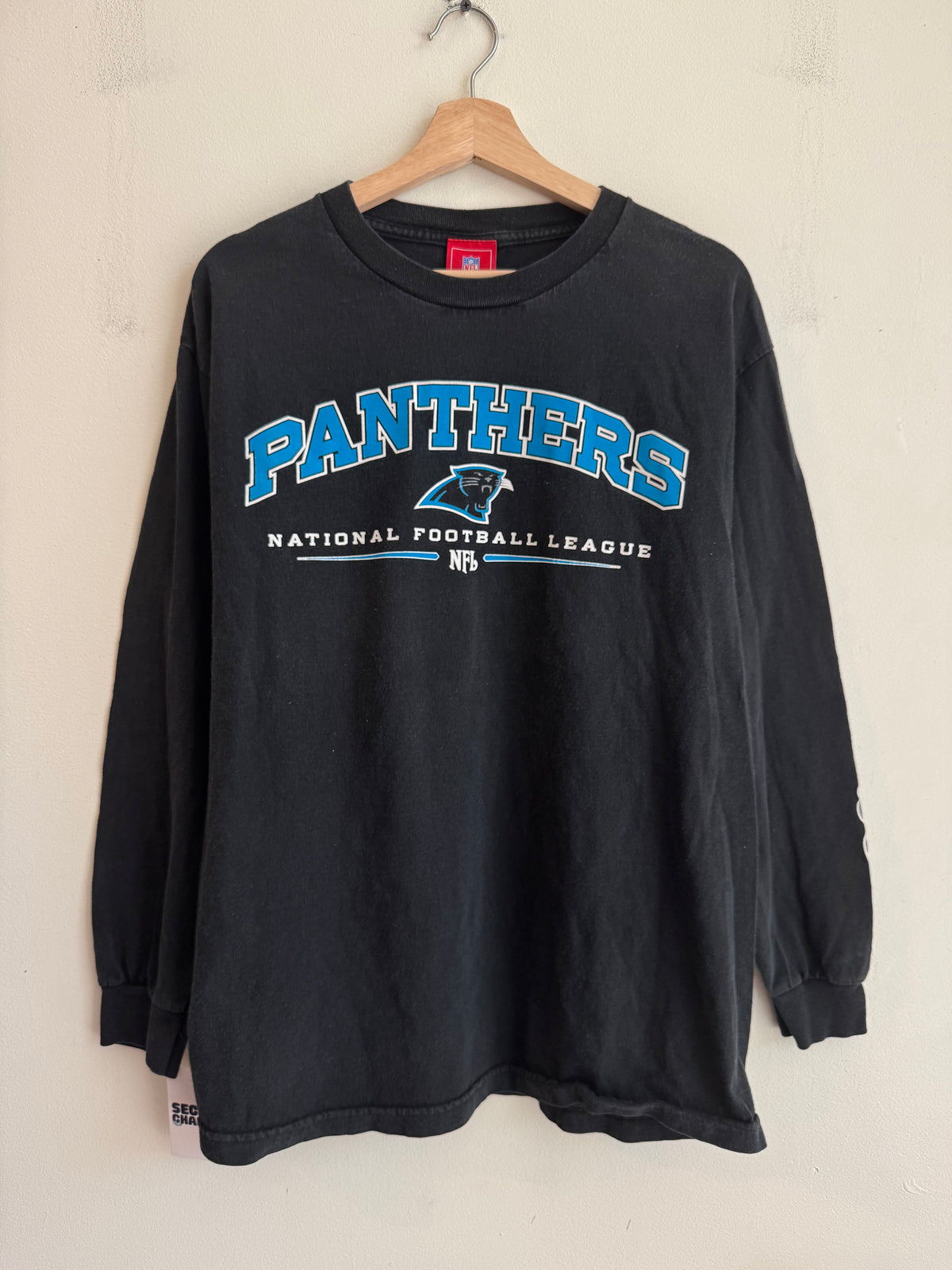 00s Carolina Panthers Black Long Sleeve Shirt (L)
