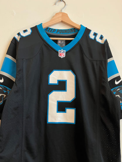 2021 Carolina Panthers DJ Moore Nike Home Jersey (M)