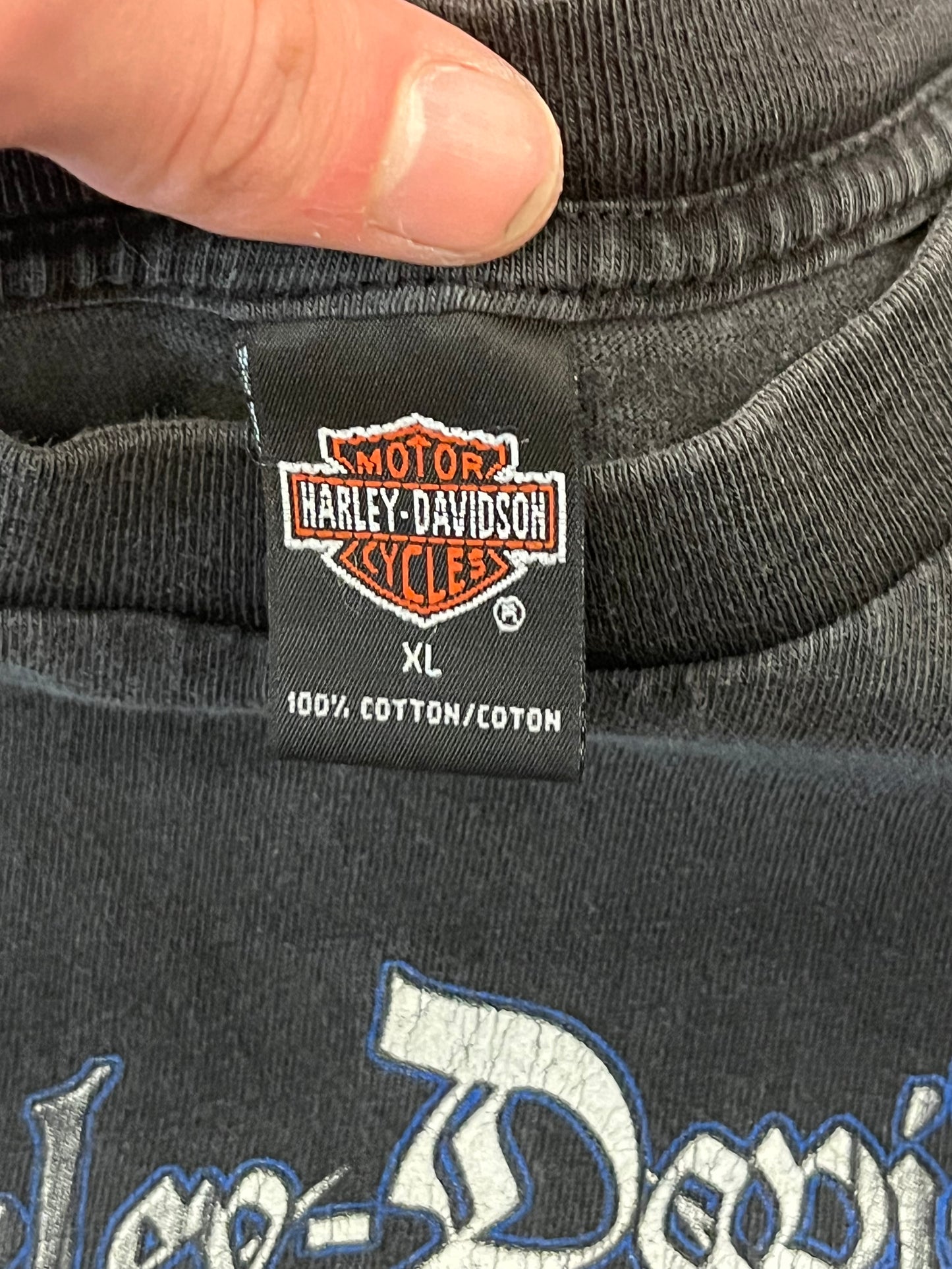 00s Harley Davidson Vintage New Hampshire Tee (XL)