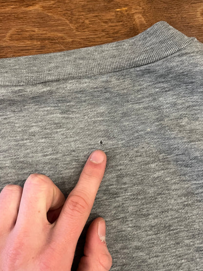 00s Bum Equipment Distressed Grey Crewneck (XL)
