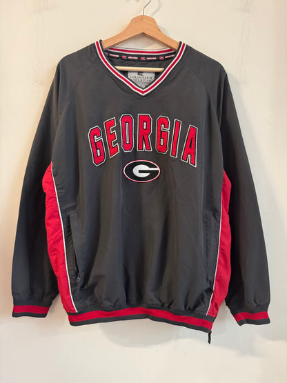 00s University of Georgia Bulldogs Colosseum Windbreaker (L)
