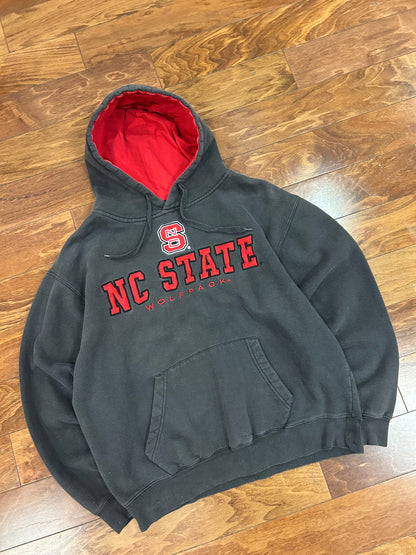 00s NC State (NCSU) Campus Heritage Hoodie (L)