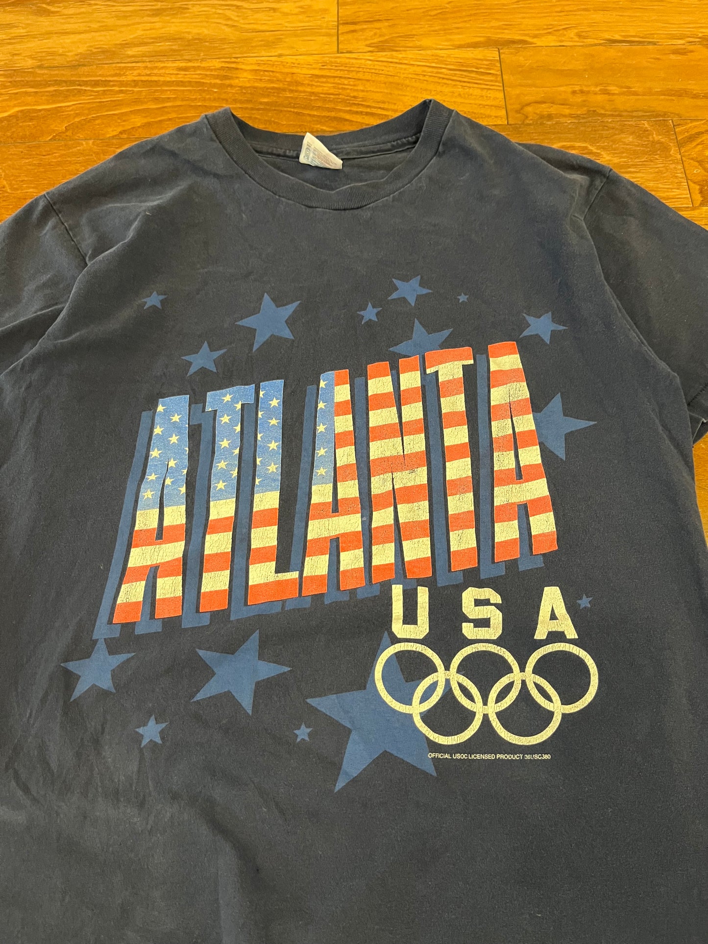 1996 USA Atlanta Vintage Olympics Tee (L)
