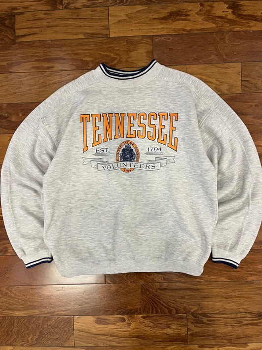 90s Tennessee Volunteers Gear Sports Vintage Crewneck (XL)