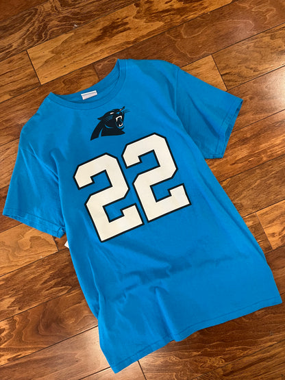 2015 Carolina Panthers Christian McCaffery Tee (M)