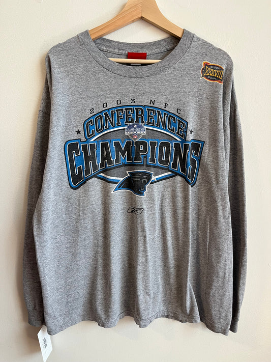 2003 Carolina Panthers Reebok Long Sleeve Shirt (L)