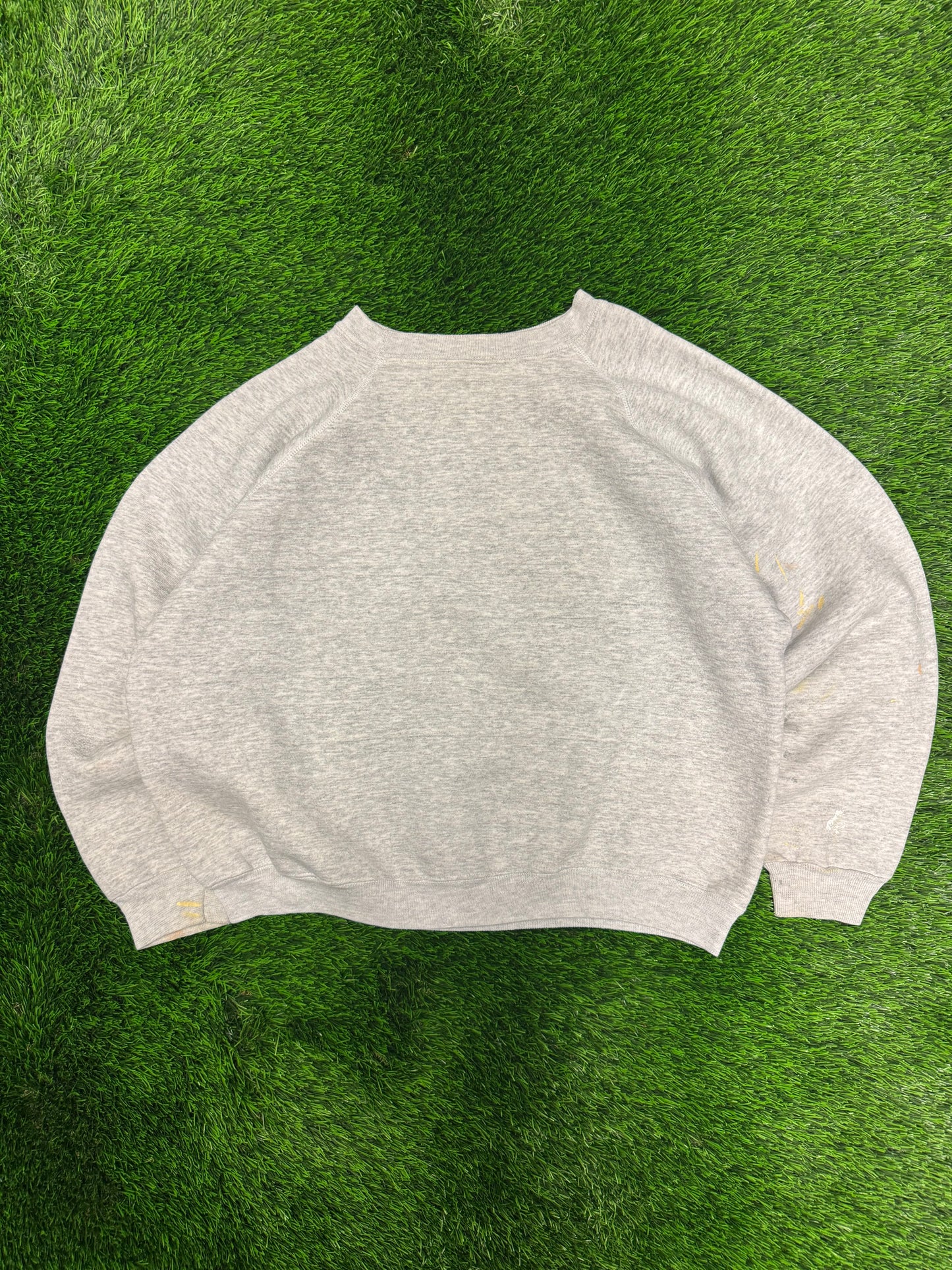 80s University of Hawaii Rainbows Paint Splatter Vintage Boxy Crewneck (XL)