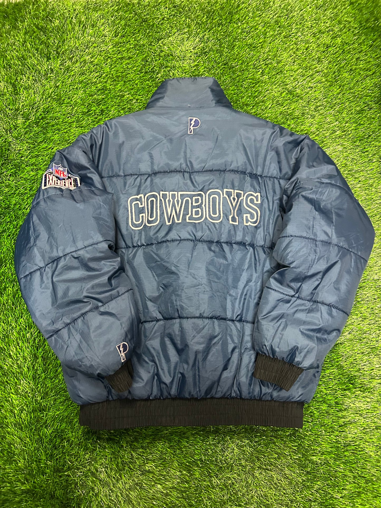 90s Dallas Cowboys Reversible Pro Player Puffer Jacket (XL)