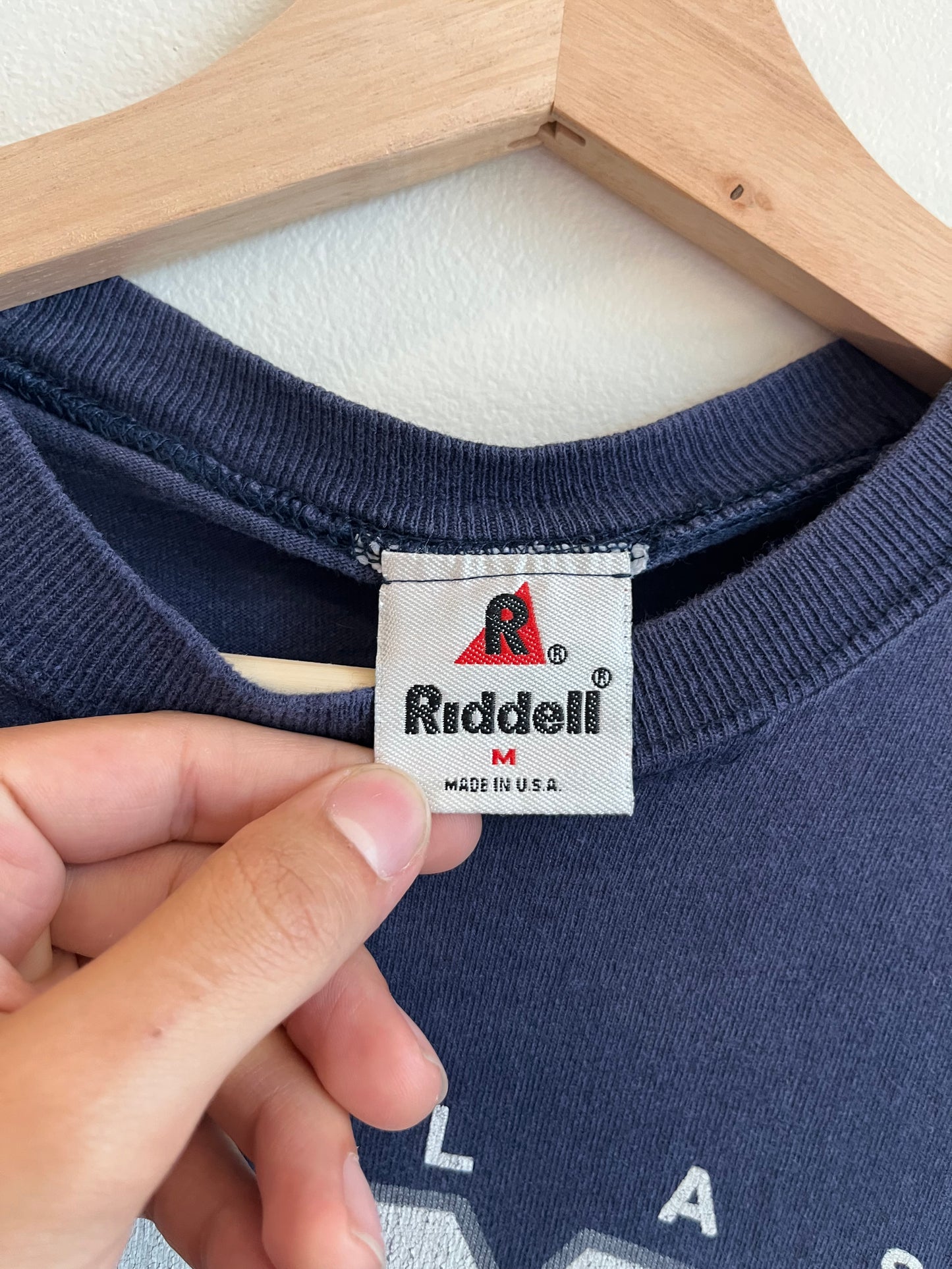 1993 Dallas Cowboys Faded Riddell Pro Line Tee (M)