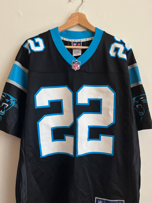 2010s Carolina Panthers Christian McCaffery Deadstock NFL Pro Line Jersey (M)