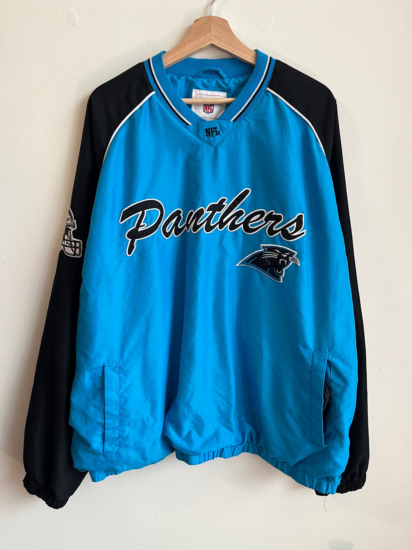 00s Carolina Panthers Blue Windbreaker (XXL)