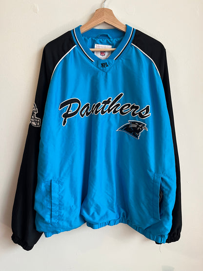 00s Carolina Panthers Blue Windbreaker (XXL)