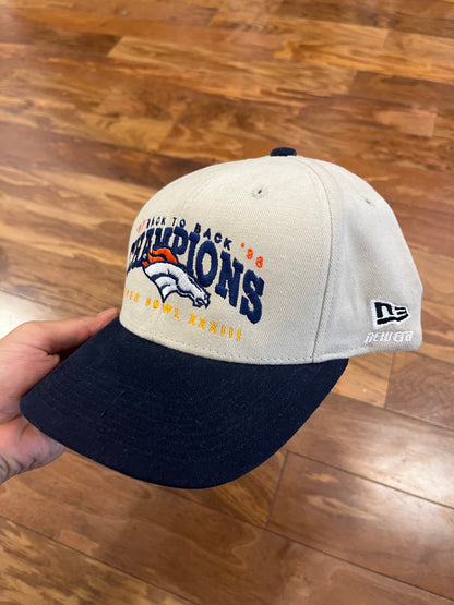1998 Denver Broncos Super Bowl Champions New Era Hat