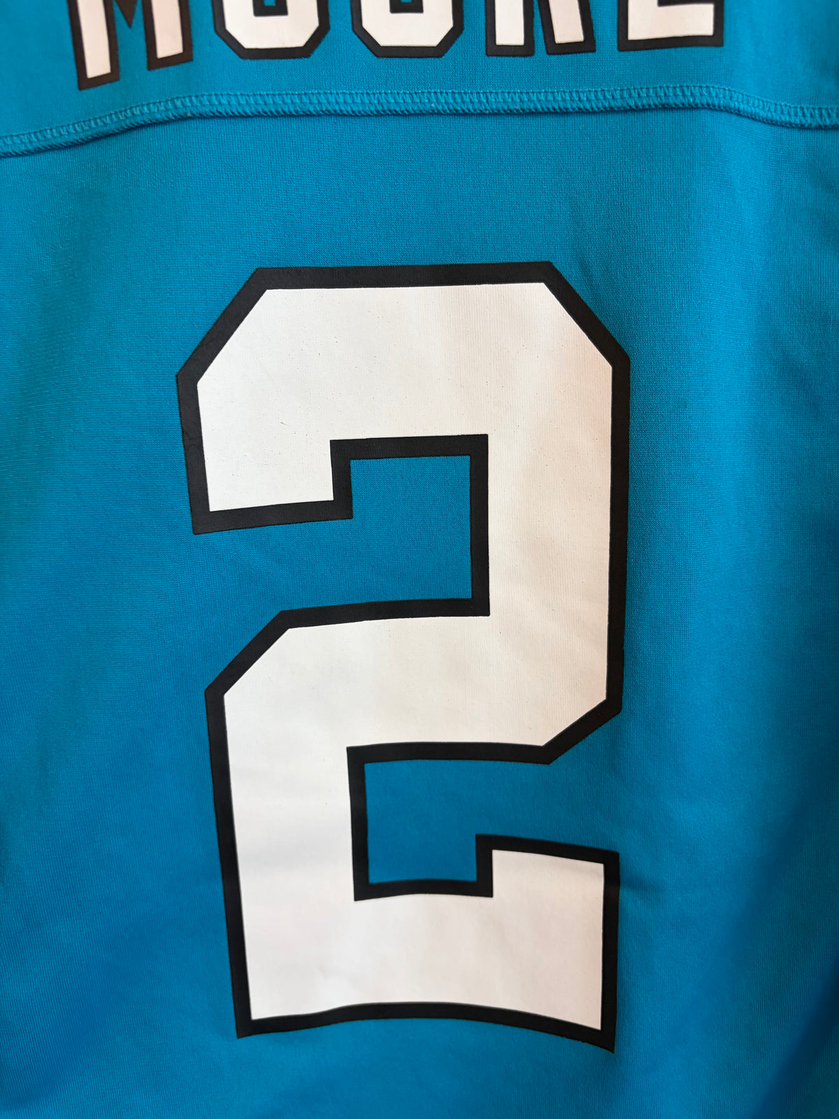 2010s Carolina Panthers DJ Moore Nike Blue Jersey (S)