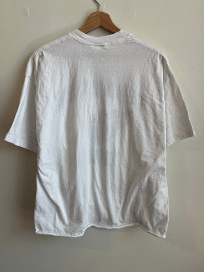 00s Tennessee Titans Spell Out Cropped Tee (XL)