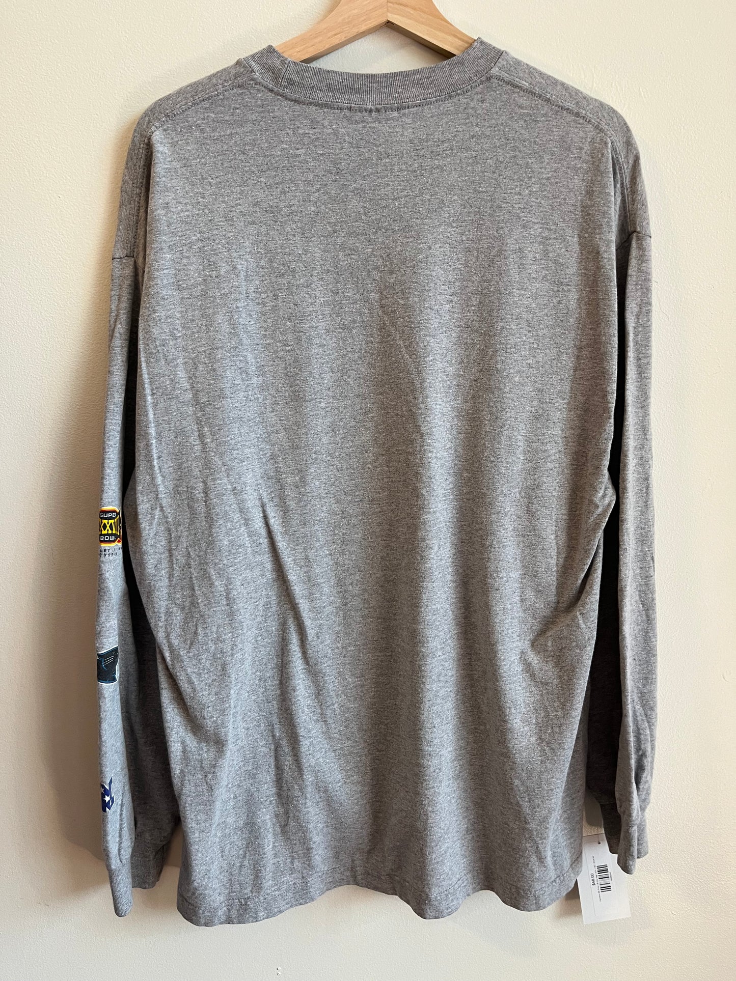 2003 Carolina Panthers Super Bowl Essential Long-Sleeve (XL)