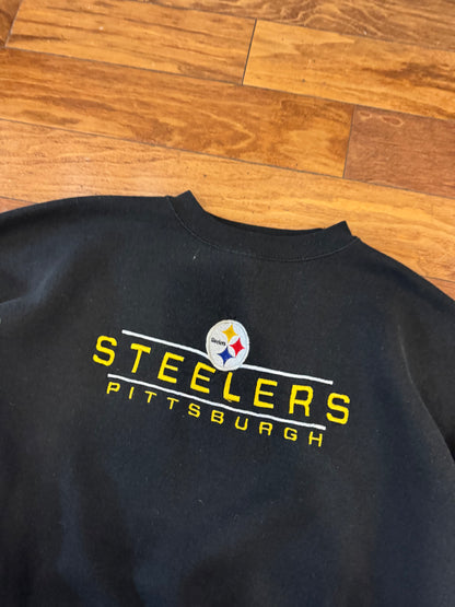 90s Pittsburgh Steelers Embroidered Crewneck (XXL)