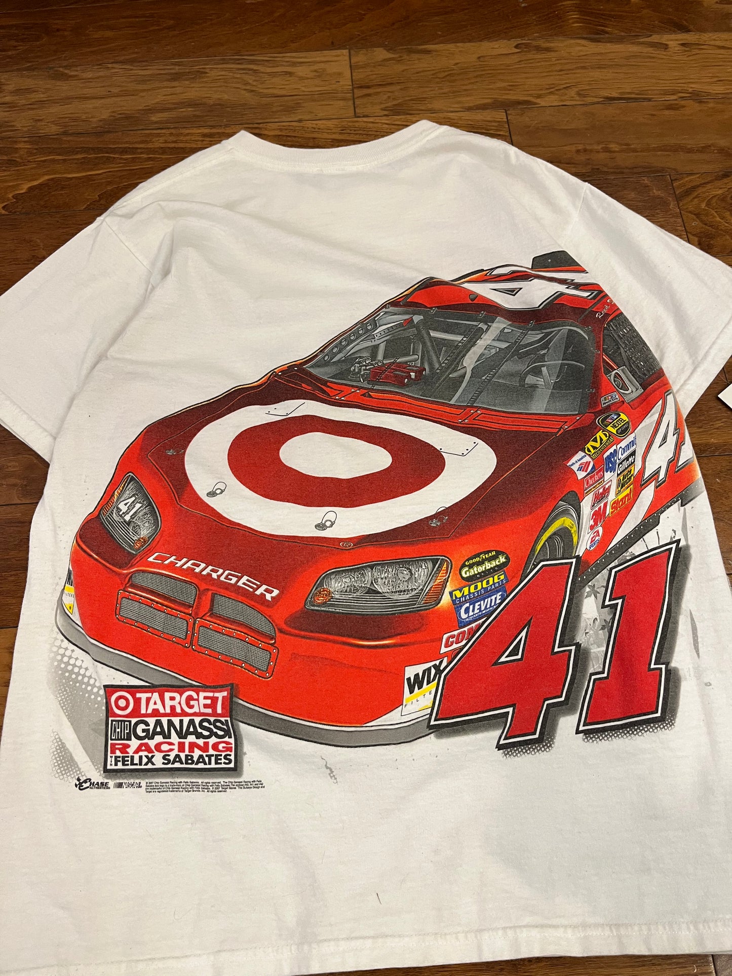 2007 Jimmy Spencer Target Nascar AOP Tee (L)