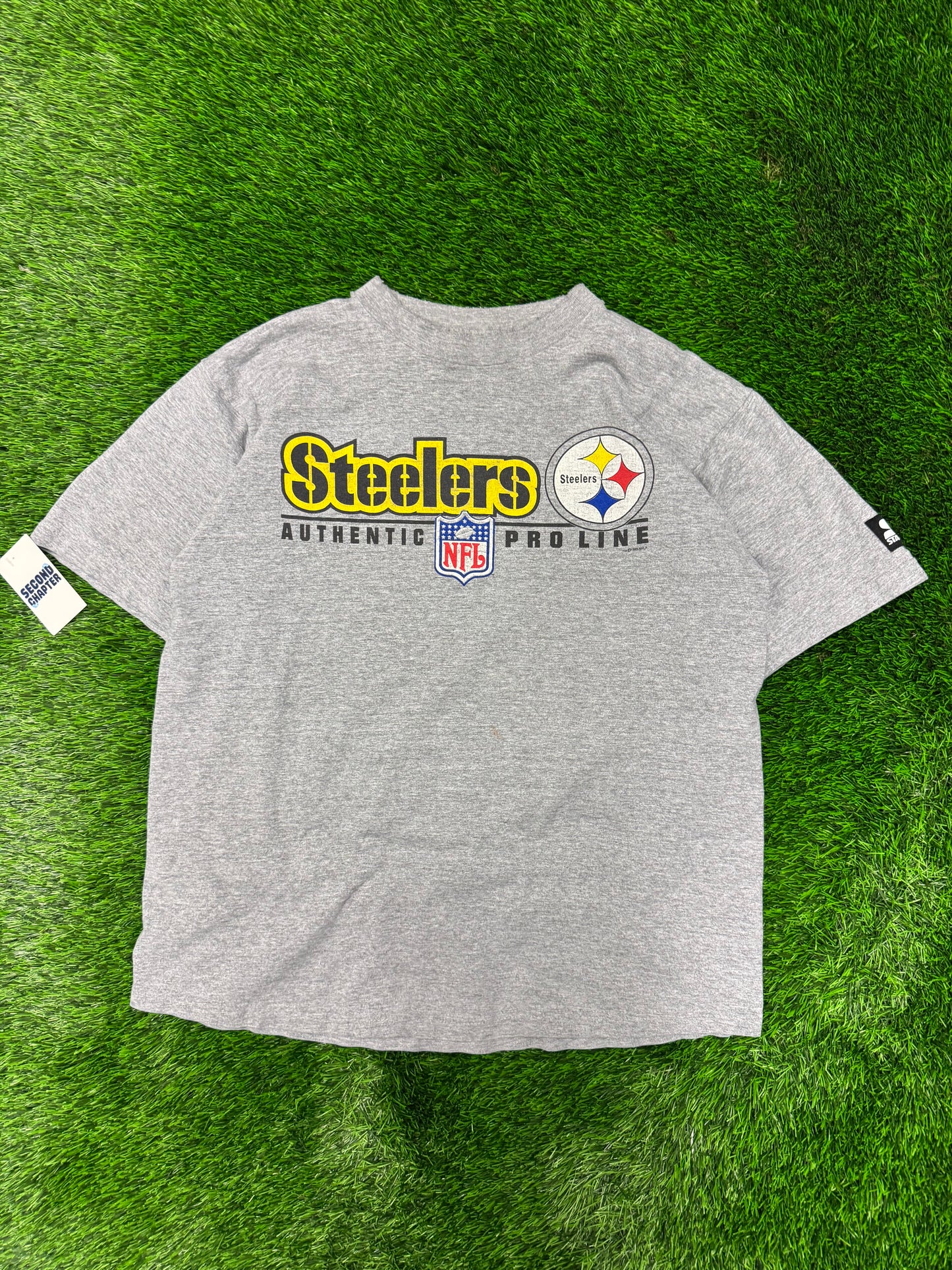 1996 Pittsburgh Steelers Starter Boxy Tee (XL)