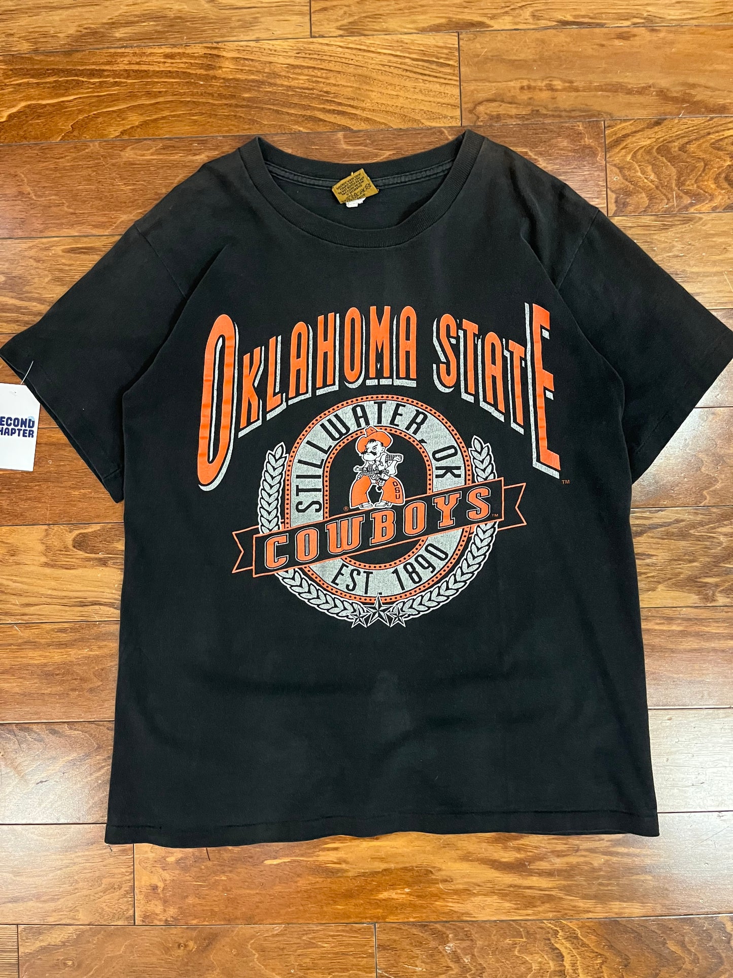 90s Oklahoma State Cowboys Vintage Nutmeg Tee (M)
