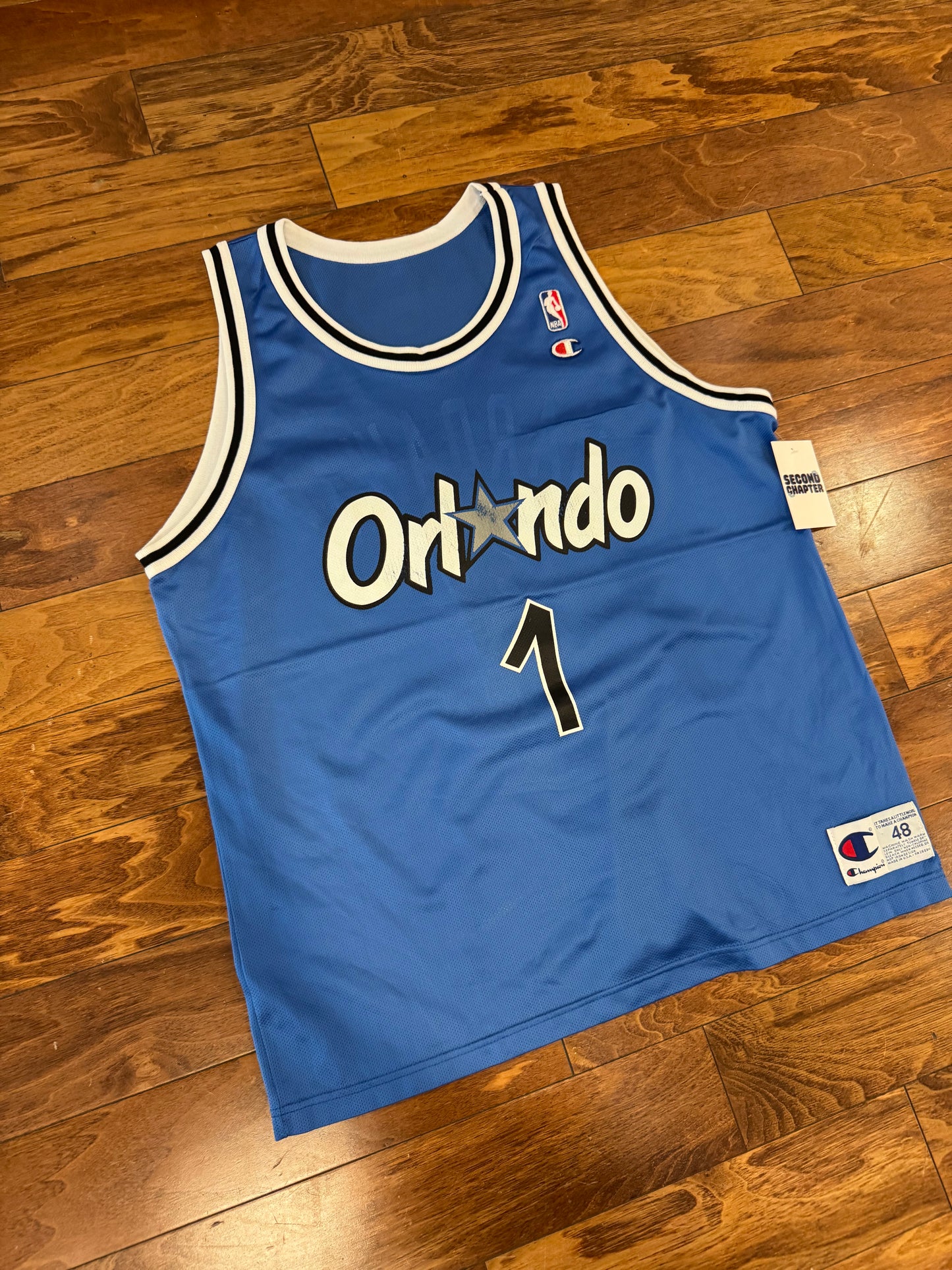 90s Penny Hardaway Orlando Magic Champion Jersey (L)
