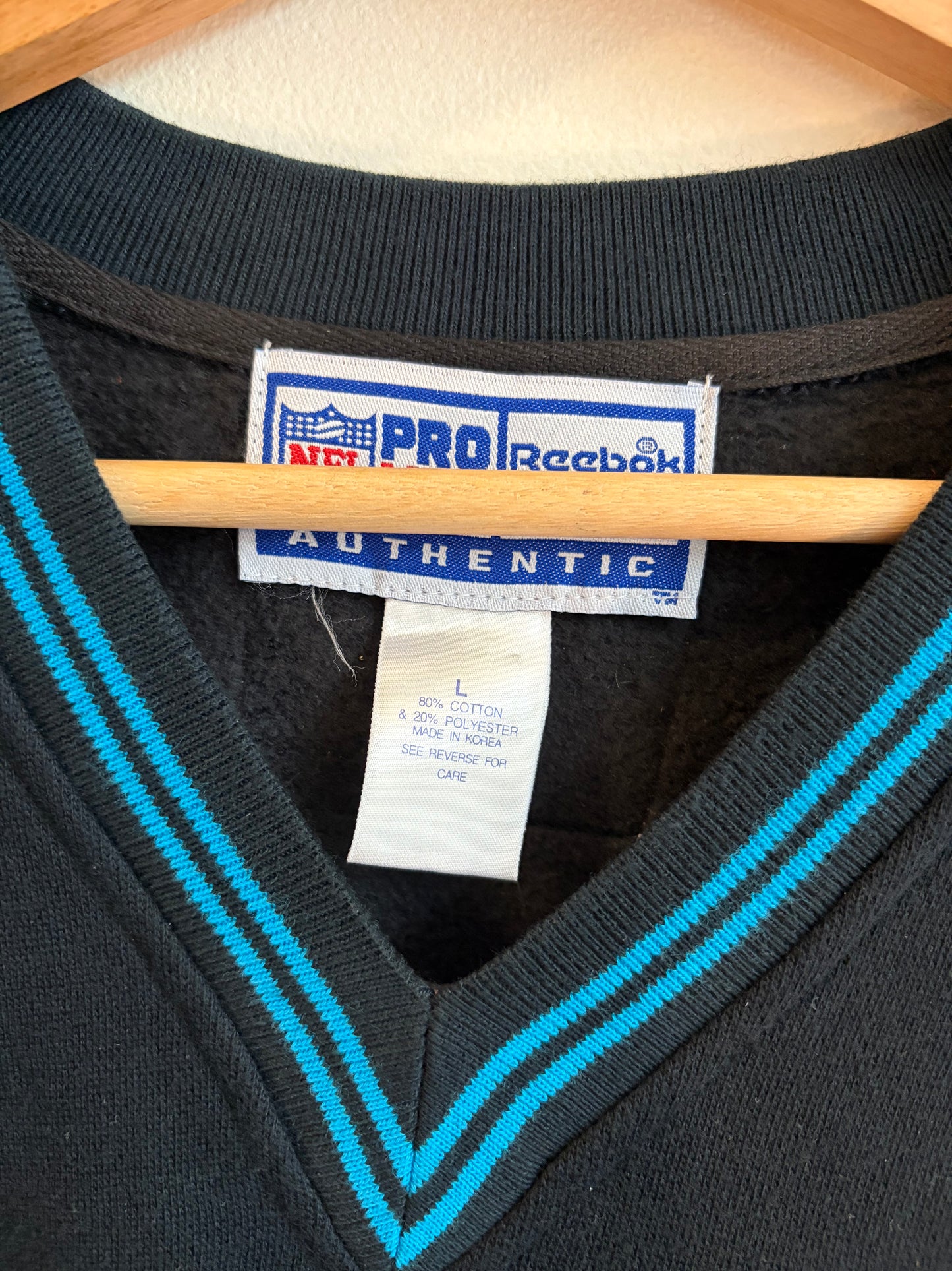 90s Carolina Panthers Reebok Vest (L)